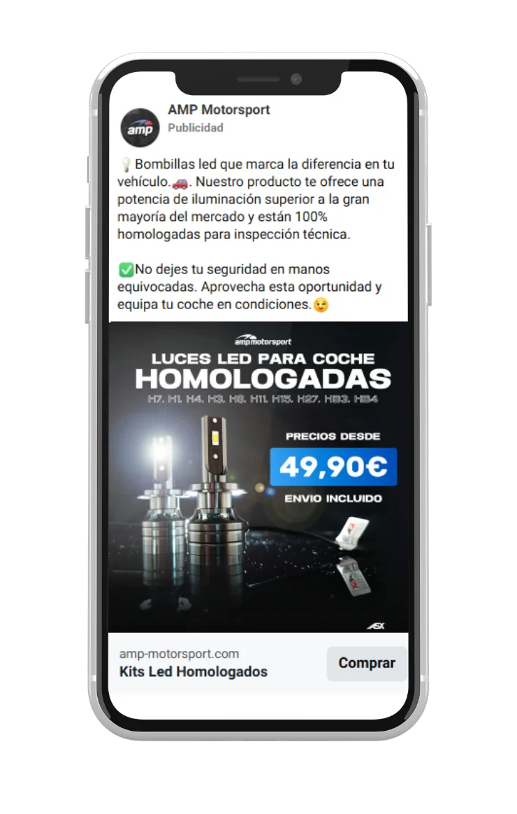 Creatividad social de AMP Motorsport