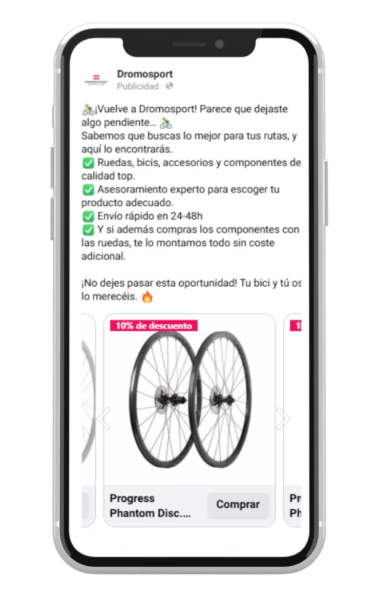 Creatividad social de Dromosport