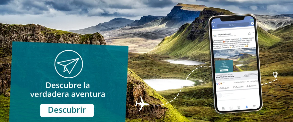 Creatividad de campaña de Viajar por Escocia